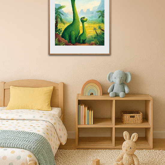 Langhalsenes sagte sus - Room Environment (Tall Format)