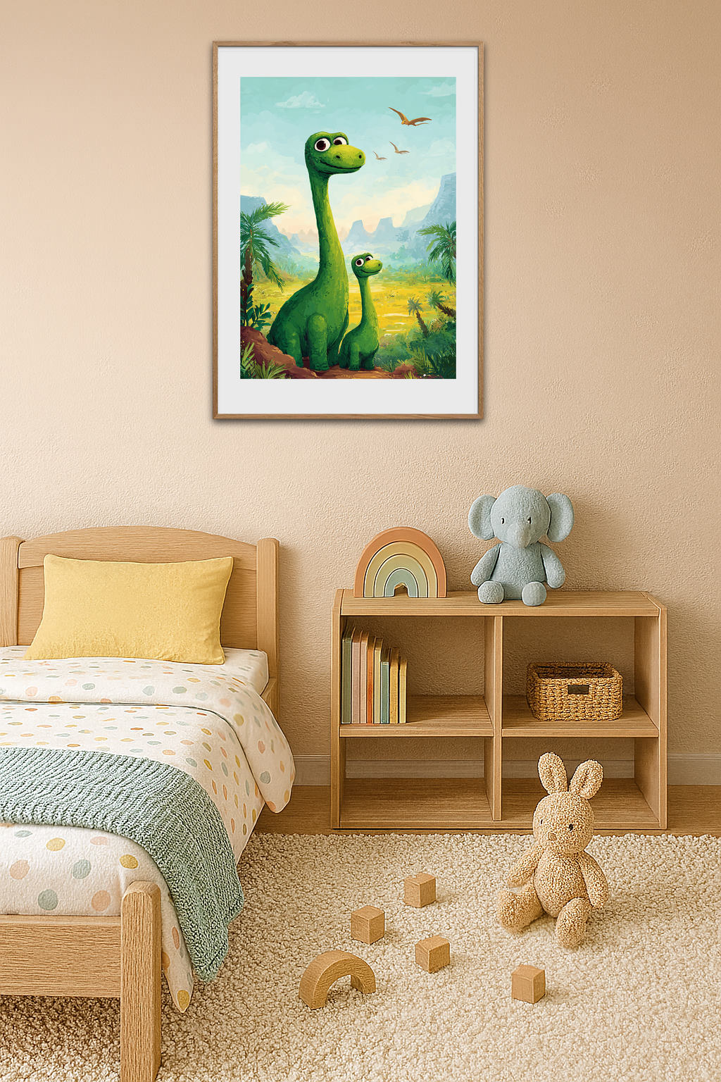 Langhalsenes sagte sus - Room Environment (Tall Format)