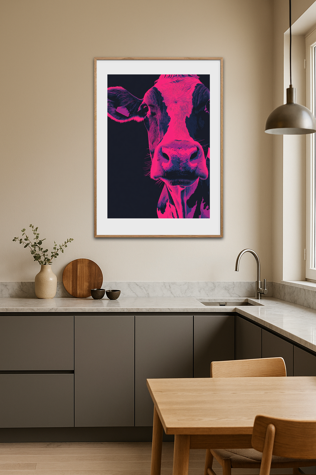 Neonkoens stille åndedræt - Room Environment (Tall Format)