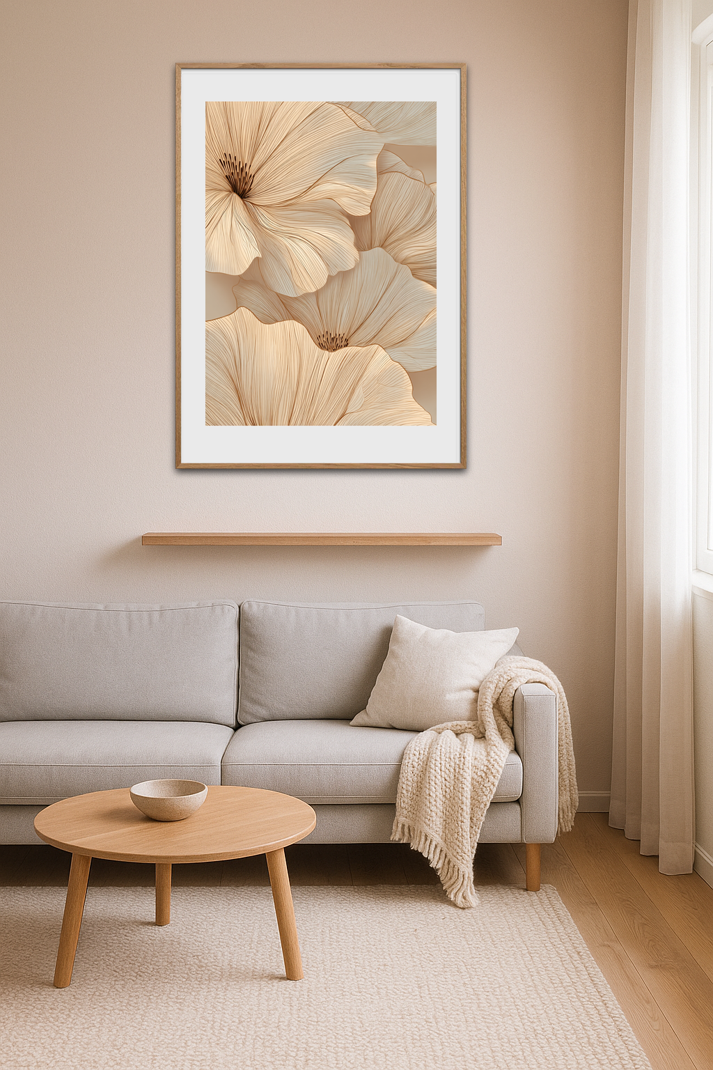 Hviskende fløjlsbølger - Room Environment (Tall Format)