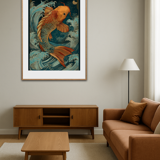 Bølgesang fra gyldne skæl - Room Environment (Tall Format)