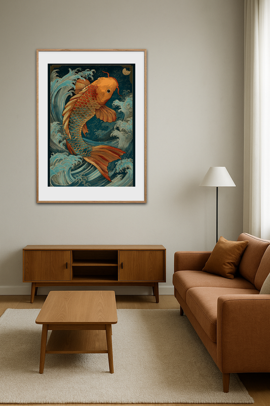 Bølgesang fra gyldne skæl - Room Environment (Tall Format)