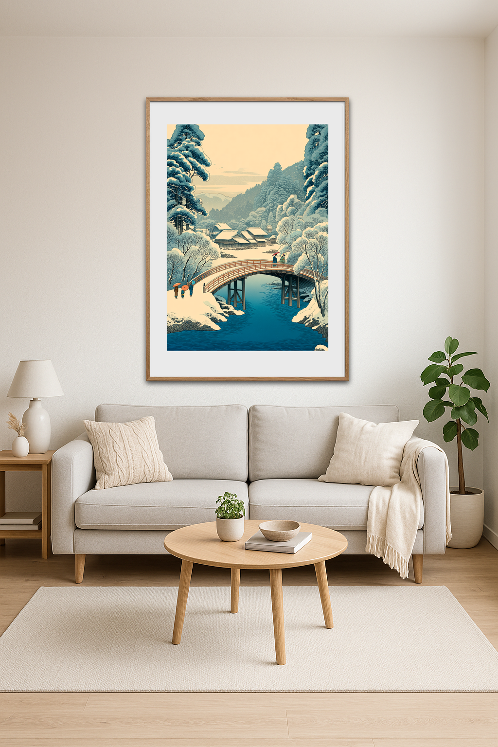 Sneen hvisker over broen - Room Environment (Tall Format)