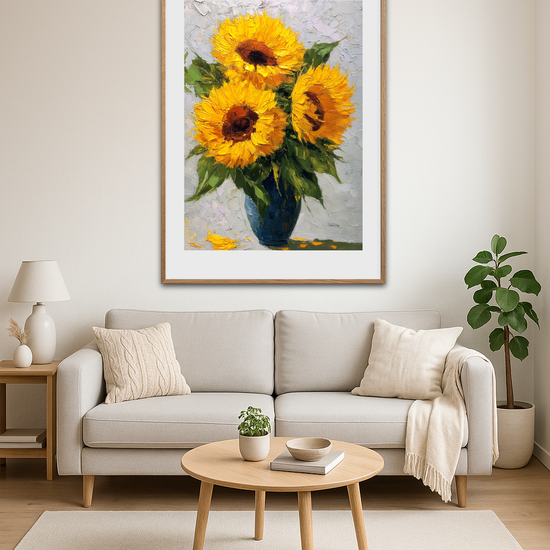 Solsikkernes stille sus - Room Environment (Tall Format)