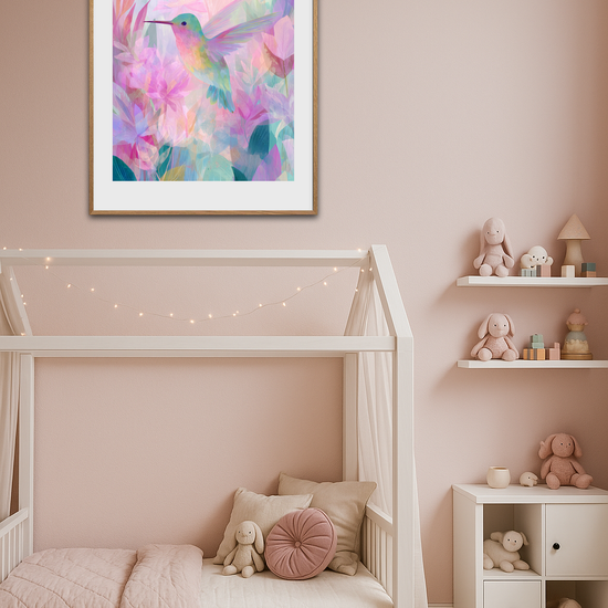 Kolibriens hvisken i farver - Room Environment (Tall Format)