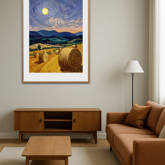 Månens hvisken over markerne - Room Environment (Tall Format)