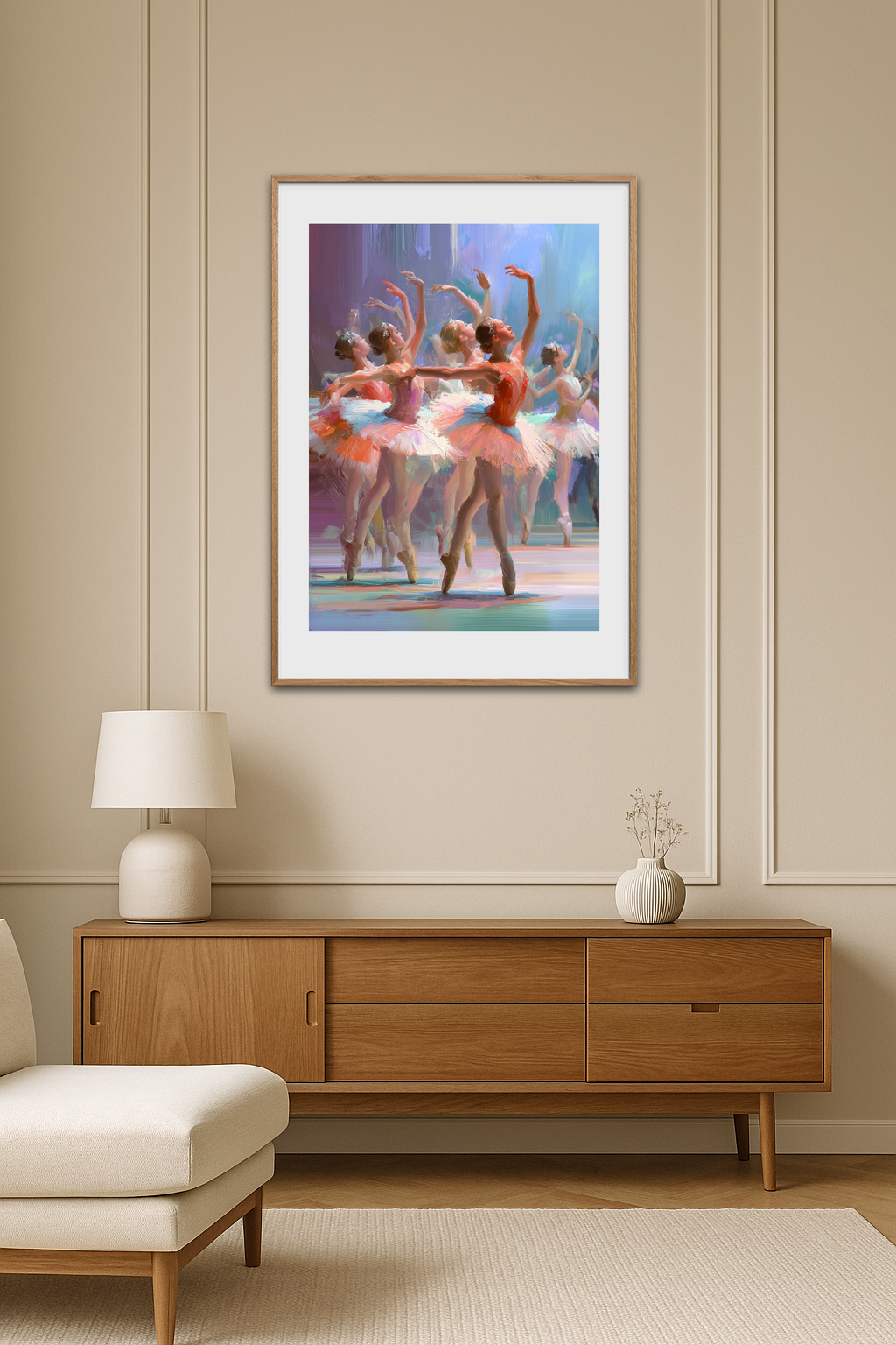 Pointeføddernes stille klang - Room Environment (Tall Format)