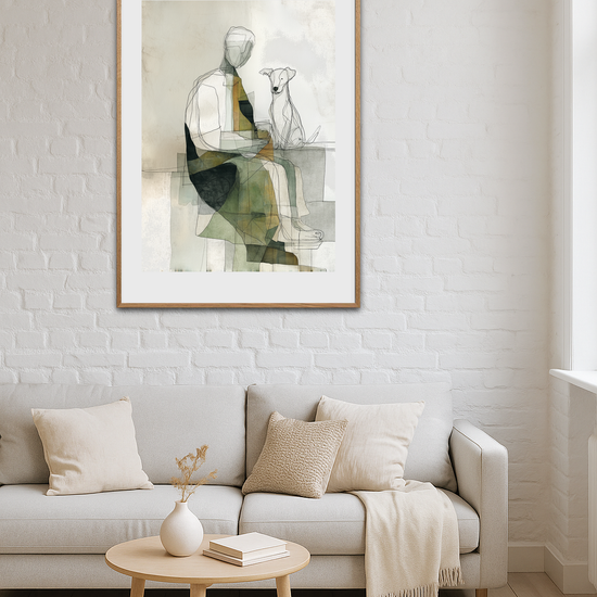 En smag af stille selskab - Room Environment (Tall Format)