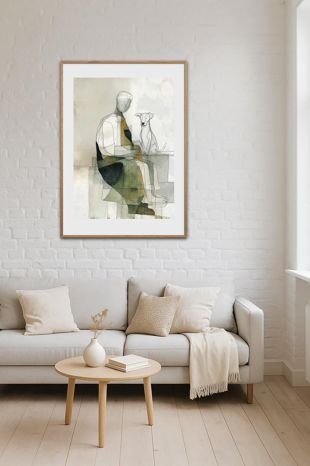 En smag af stille selskab - Room Environment (Tall Format)