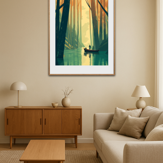 Skovens stille hvisken - Room Environment (Tall Format)