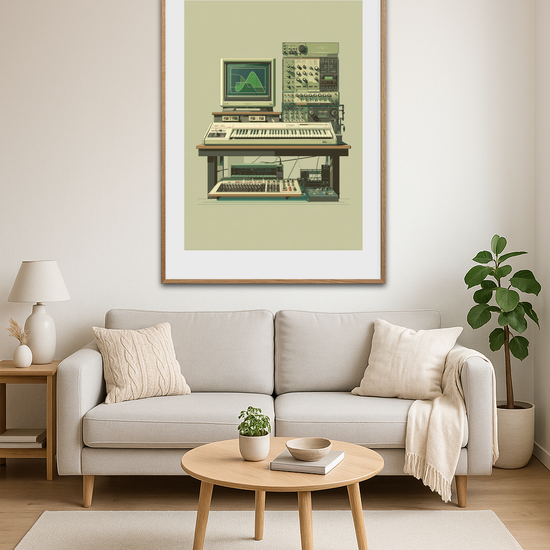 Lydens grønne kurver - Room Environment (Tall Format)