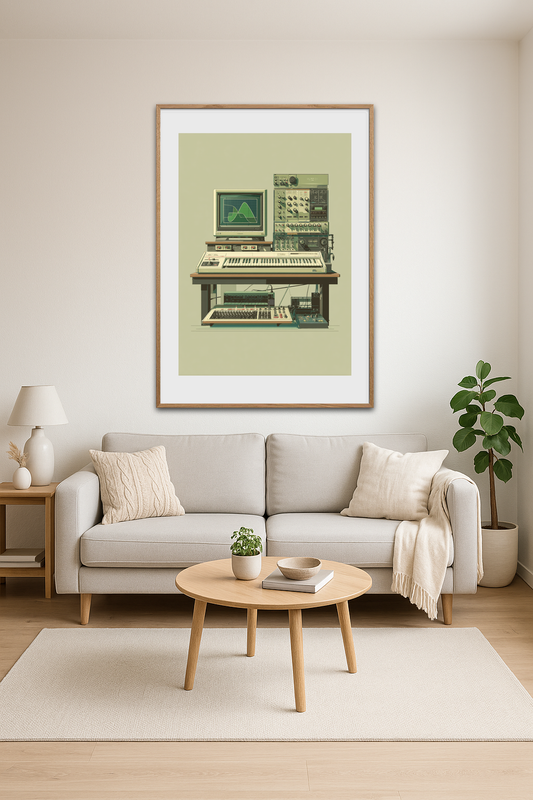 Lydens grønne kurver - Room Environment (Tall Format)