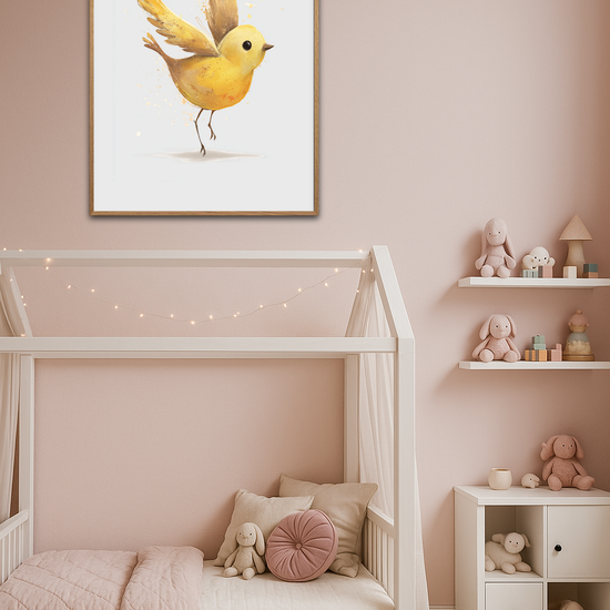 Honningklang i let vingeslag - Room Environment (Tall Format)