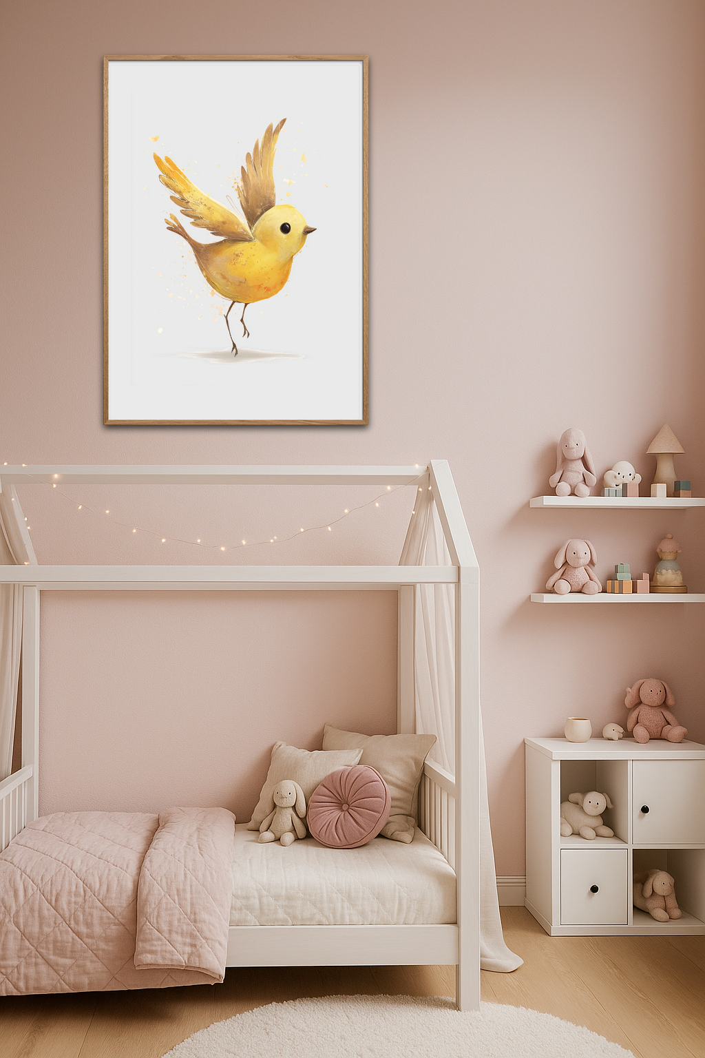 Honningklang i let vingeslag - Room Environment (Tall Format)