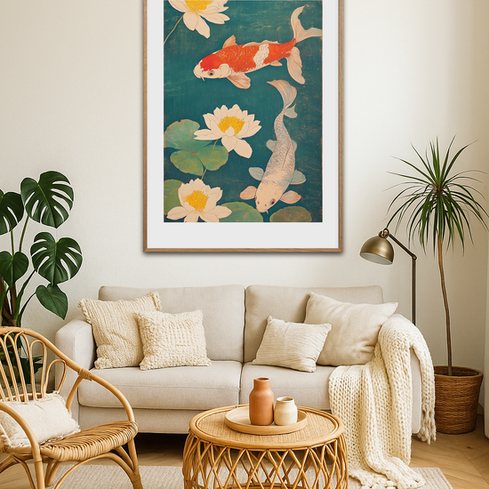 Vandets omgang med kobber og perlemor - Room Environment (Tall Format)