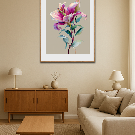 Silke hvisker i morgenlyset - Room Environment (Tall Format)