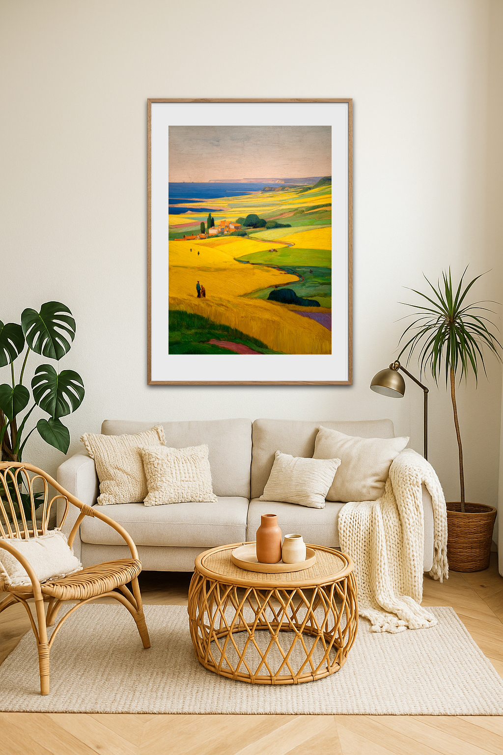 Sus af gyldent korn - Room Environment (Tall Format)