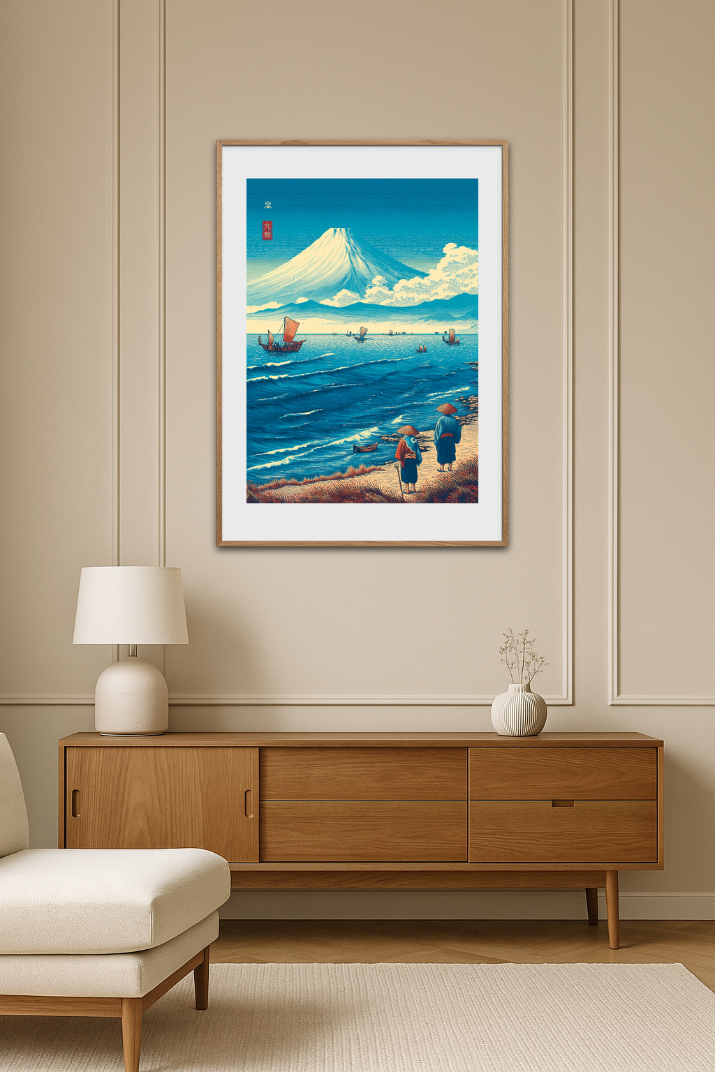 Bølgens kolde hvisken - Room Environment (Tall Format)