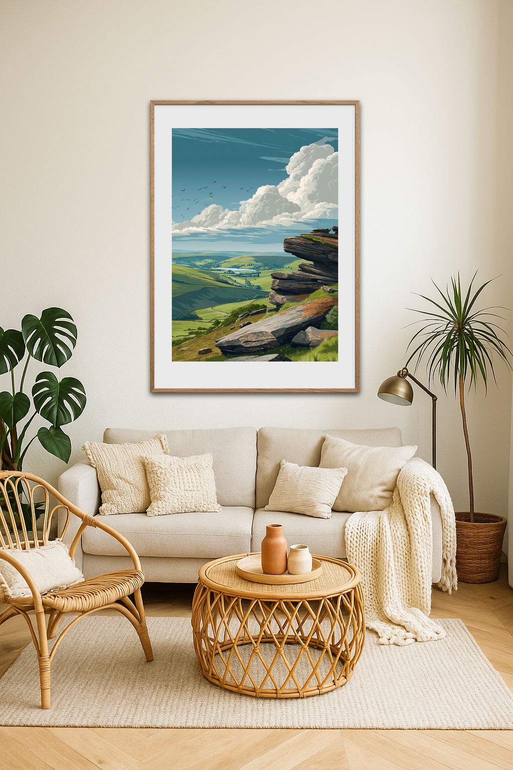 Skyernes bløde trommer - Room Environment (Tall Format)