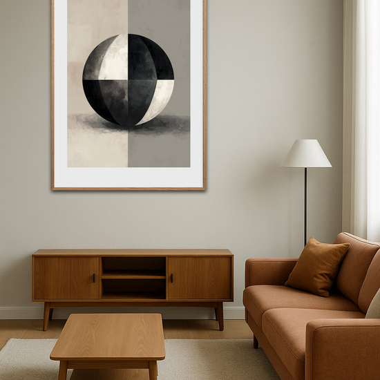 Stum symfoni i gråtoner - Room Environment (Tall Format)