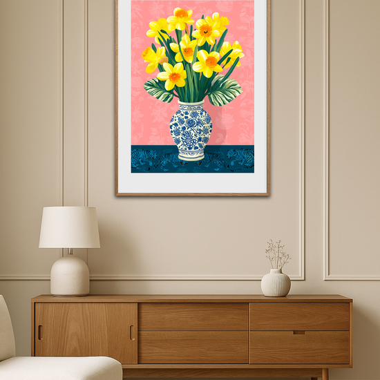 Forårets gule hvisken - Room Environment (Tall Format)