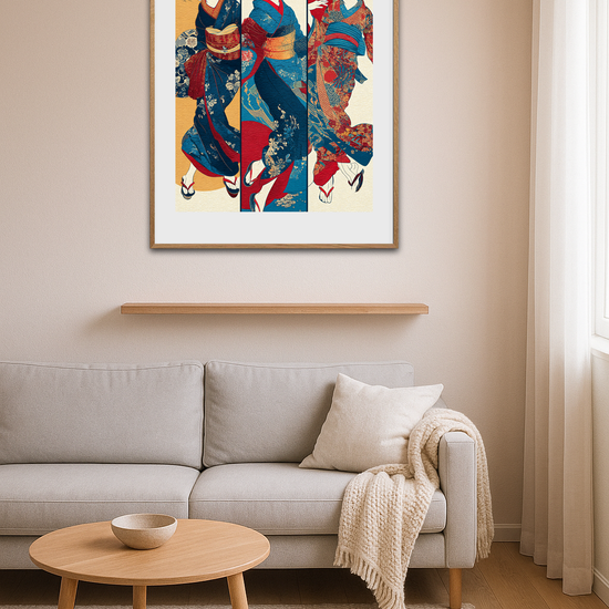 Hviskende silke i dans - Room Environment (Tall Format)