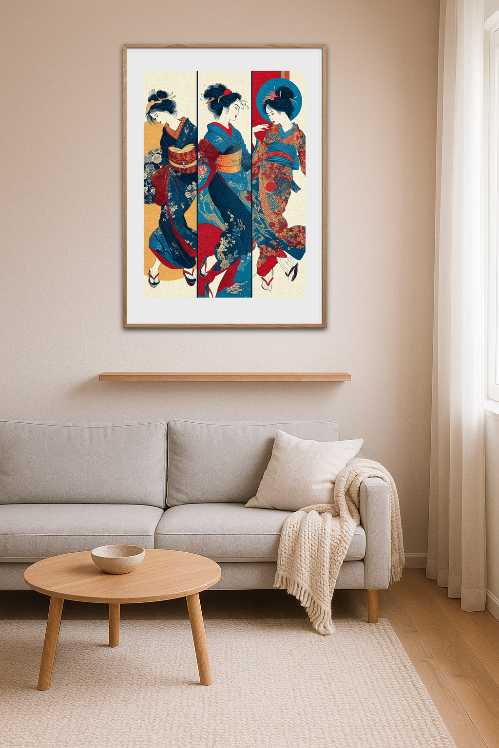 Hviskende silke i dans - Room Environment (Tall Format)