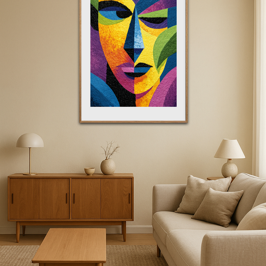 Stille hvisken af farver - Room Environment (Tall Format)