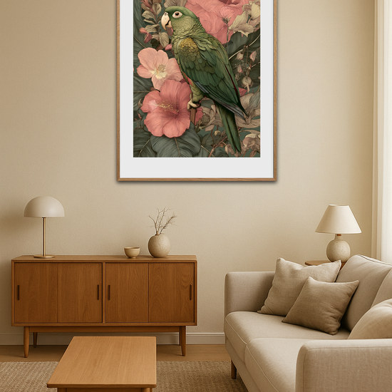 Tropens hvisken i fjer - Room Environment (Tall Format)