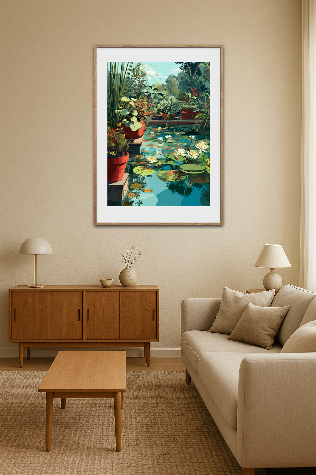 Refleksionernes bløde sang - Room Environment (Tall Format)