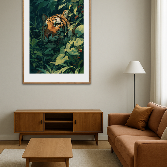 Tigerens bløde åndedrag - Room Environment (Tall Format)