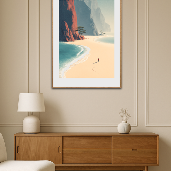 Bølgernes hvisken i sandet - Room Environment (Tall Format)