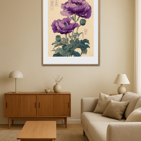 Hvisken fra lilla kronblade - Room Environment (Tall Format)