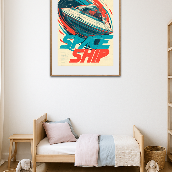 Rumskibets stille hvisken - Room Environment (Tall Format)