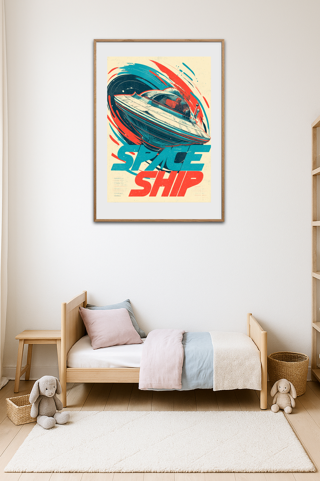 Rumskibets stille hvisken - Room Environment (Tall Format)