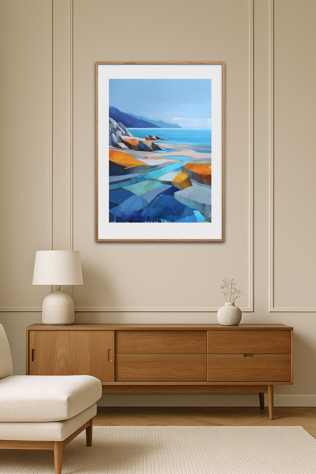 Bølgernes salte hvisken - Room Environment (Tall Format)