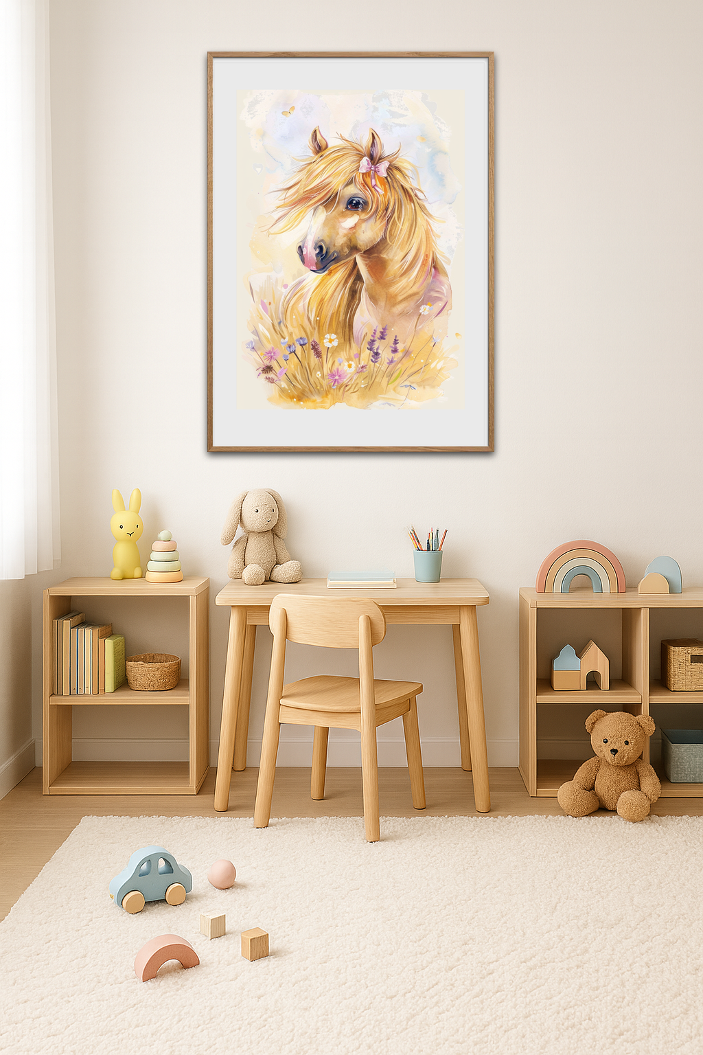 Sommerlyd i gylden manke - Room Environment (Tall Format)