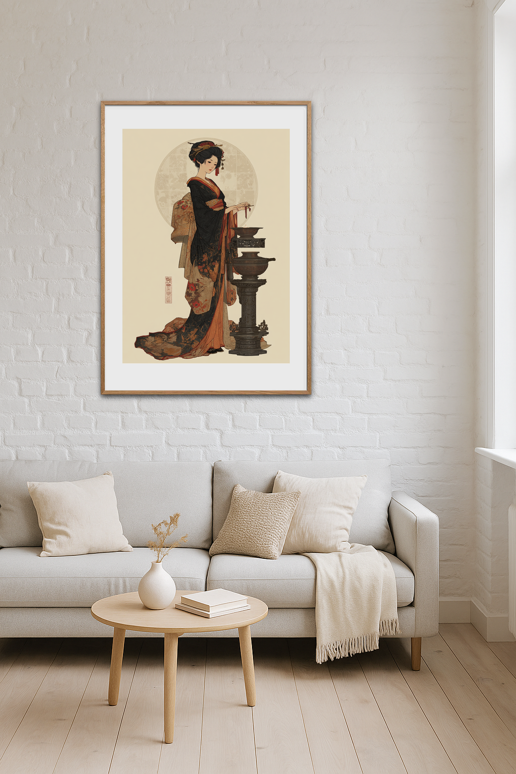 Røgens stille hvisken - Room Environment (Tall Format)