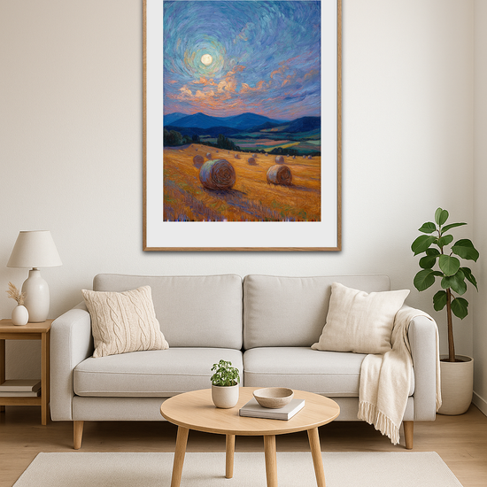 Måneskinsmusik over markerne - Room Environment (Tall Format)