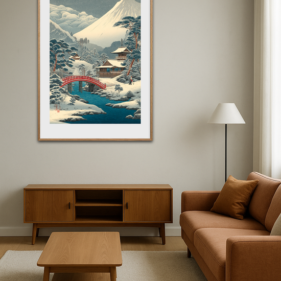 Sneens hvisken ved broen - Room Environment (Tall Format)