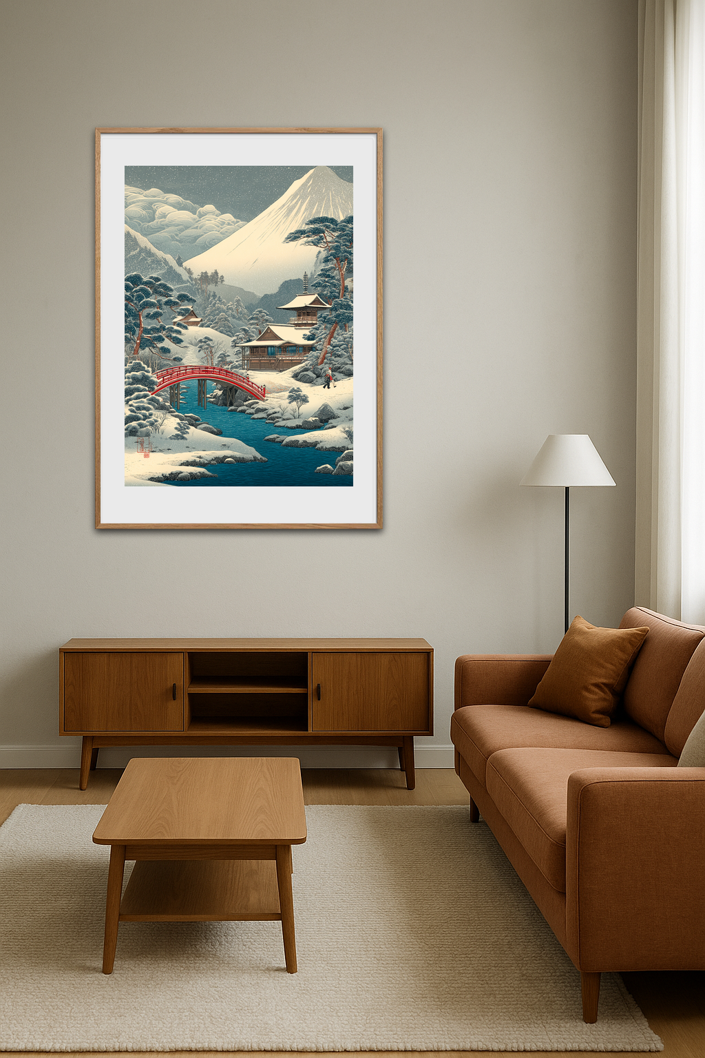 Sneens hvisken ved broen - Room Environment (Tall Format)