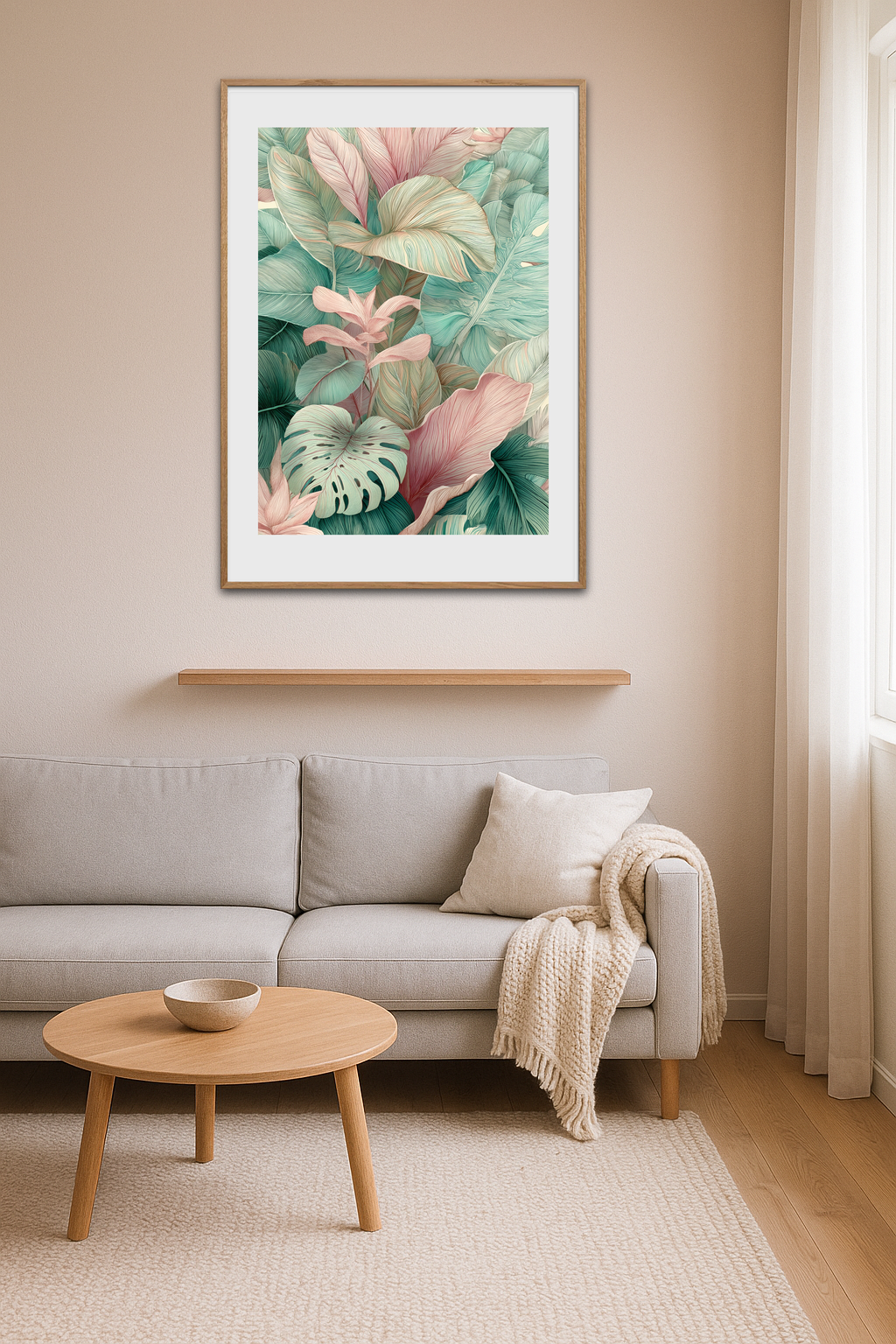 Hvisken af tropisk løv - Room Environment (Tall Format)