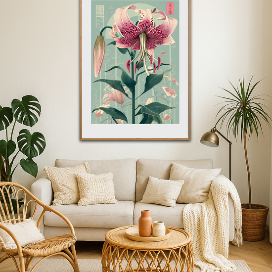 Stille hvisken fra liljen - Room Environment (Tall Format)