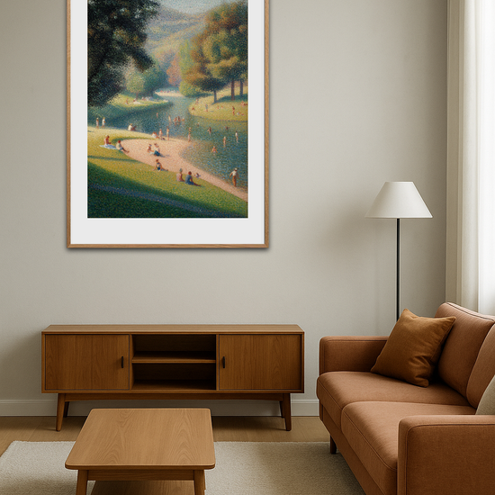 Sommerens sus i græsset - Room Environment (Tall Format)