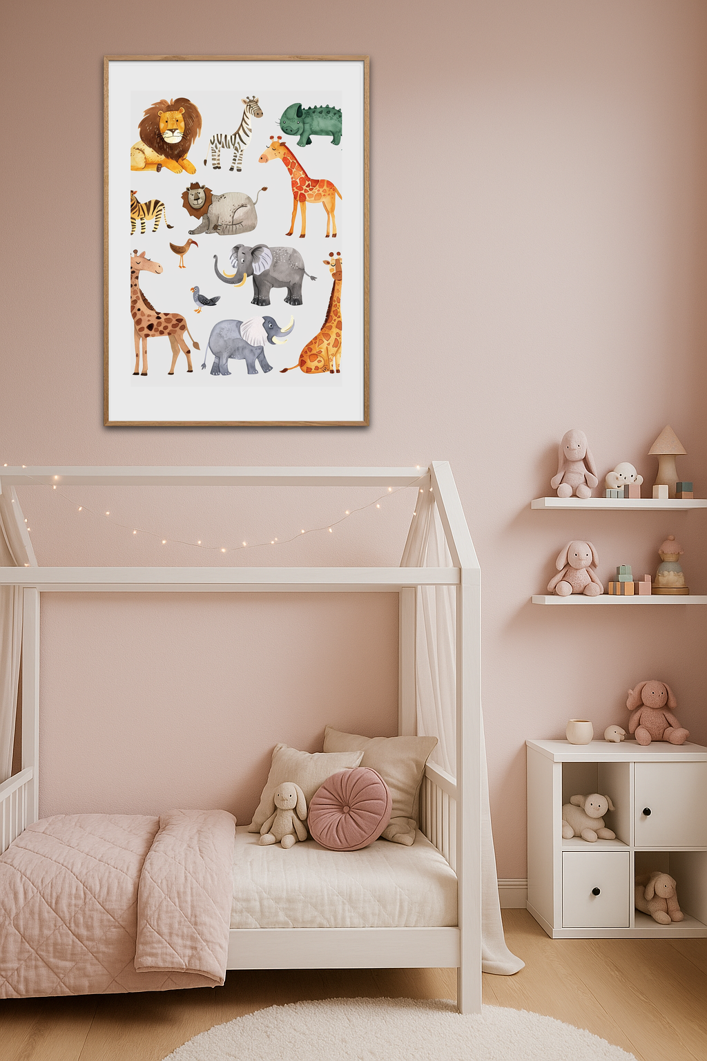 Savannens dæmpede rytme - Room Environment (Tall Format)