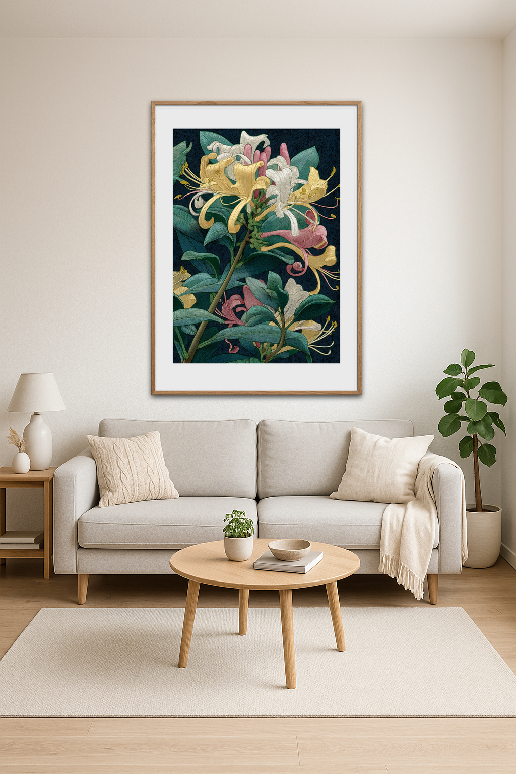 Honningduftens bløde hvisken - Room Environment (Tall Format)